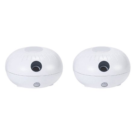 2X Mini Doftspridare Aromaterapi Maskin Automatisk Induktion Bärbar Söt för Diffuser USB