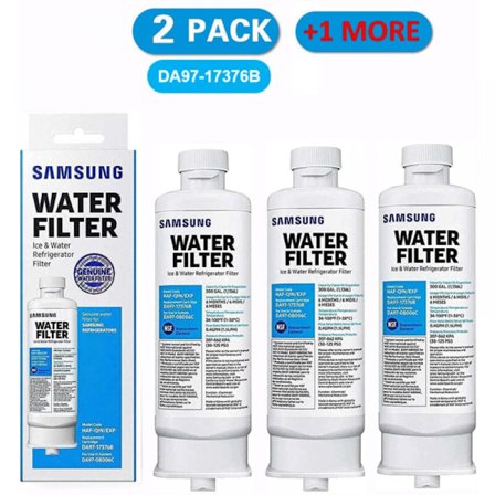 3-pack kylvattenfilterbyte för Samsung DA97-17376B DA97-0