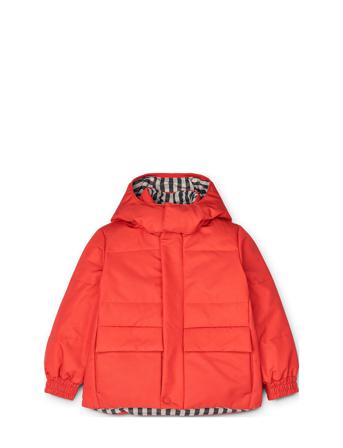 Paloma Checked Puffer Jacket Fodrad Jacka Multi/mönstrad Liewood