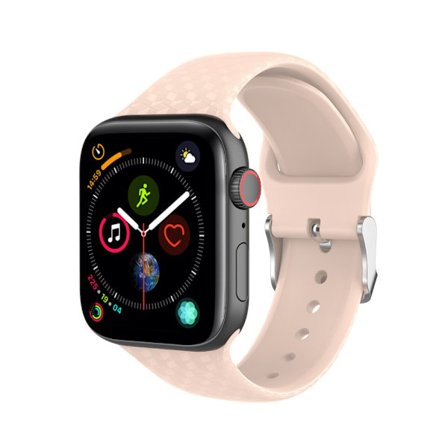 Silikonarmband Apple Watch 38/40/41 mm Rosa