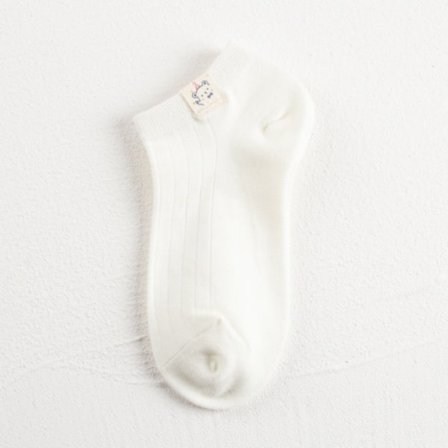 Dam Bomullsstrumpor Ankel Låg Strumpa C C