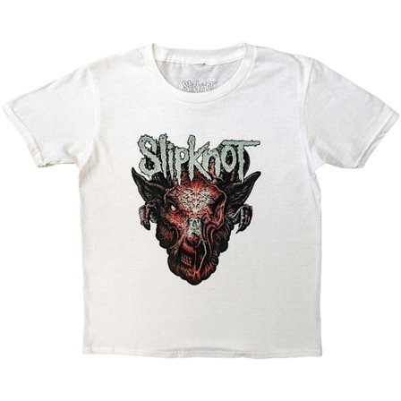 Slipknot Barn/Barn Infected Goat Bomull T-shirt 11-12 År