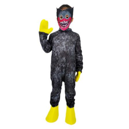 Halloween Kid Cosplay Kostym Huggy Wuggy Poppy Set