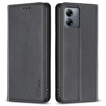 BINFEN COLOR BF18 Motorola Moto G14 4G -puhelinkotelo Korttiteline