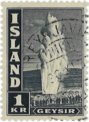 Island 1947 - AFA 240B - Stemplet