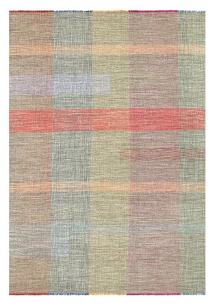 Kilim Modern Rug 243X347 Wool, Afghanistan