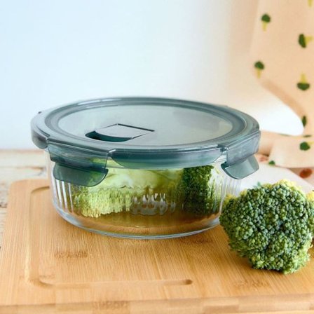 Behållare | REMMIE | runt glas | 0,95 l | 891187_MGF