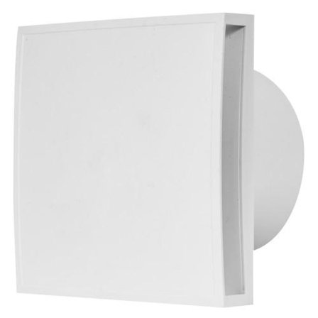 Europlast Baderomsvifte E-EXTRA EET100HTS Timer/Fuktstyring 15W 230V Sølv