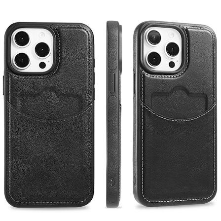 iPhone 15 Pro Max Leman Plånboksfodral - Slimmat & Stilrent