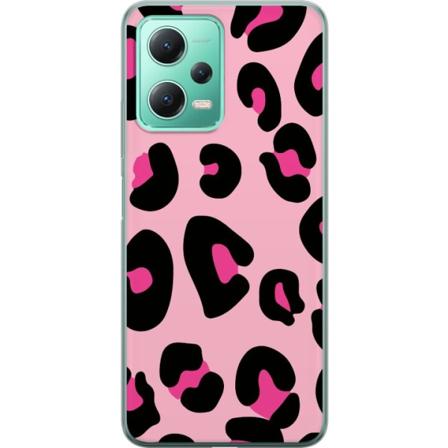 Xiaomi Redmi Note 12 Gennemsigtig cover Leopard Mønster