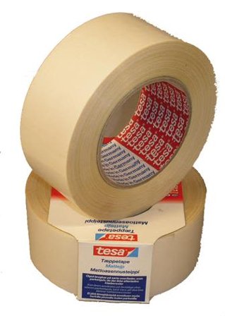 Tesa 5696 Gulvtape 25 m x 50 mm 25 m x 50 mm, Maskintilbehør & forbruk