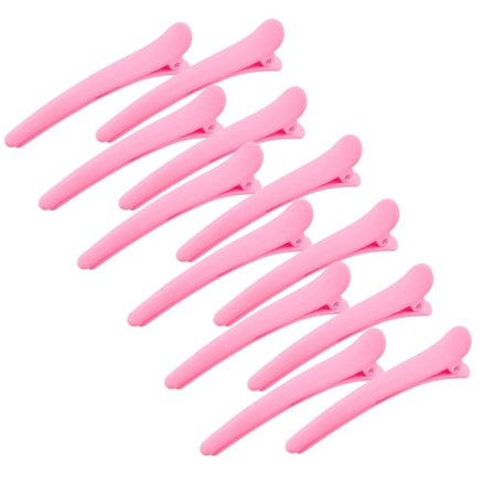 12 stk hårklemmer for styling seksjonering, 3,1 tommer matte alligator hårklemmer hårspenner ingen brett andenebb hårklemme