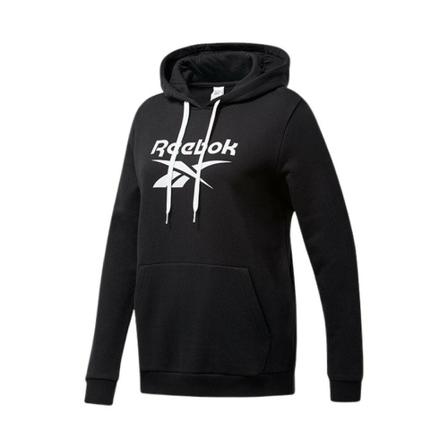 Reebok, Bluza damska Reebok Classic F Big Logo Hoodie Ft 8187 Czarny, Kobieta, Rozmiar: S