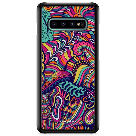 Bjornberry Skal Samsung Galaxy S10 Plus - Abstract Floral