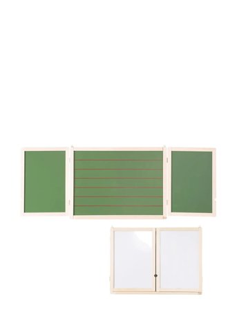 ROBA Large Hanging Boboard With Magnetic Drawing Panel - Beige - NO LENGTH