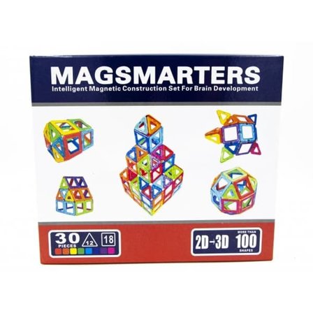 Magsmarters startpakke med 30 dele—pa