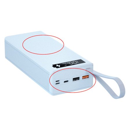 DIY til QC 3.0 Power Bank til etui Quick Charge 3.0 Eksternt batteri 16x 18650 Hurtigopladerboks til Shell-tilbehør Ch