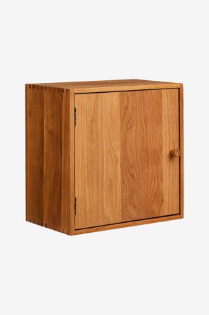 House Nordic - Vägg Hylla med dörr, Townsville - Beige - Vägghyllor - Från Homeroom