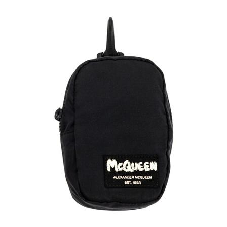 Alexander McQueen Tas , Zwart , Heren , Maat: ONE Size Schoudertassen
