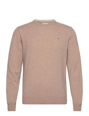 Superfine Lambswool C-Neck Beige GANT