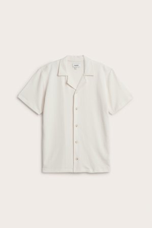 Kappahl | Resortskjorte med struktur | Offwhite