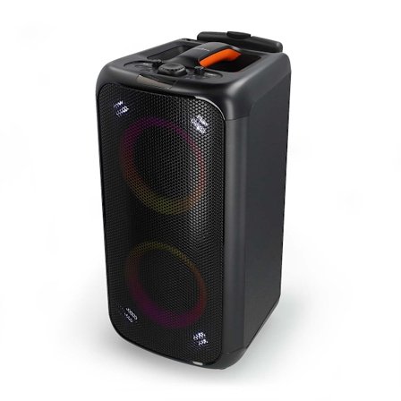 Bluetooth Party Speaker | Maximal batteritid: 5 timmar | 240 W | Bärhandtag | Festljus | Equalizer | Orange / Svart