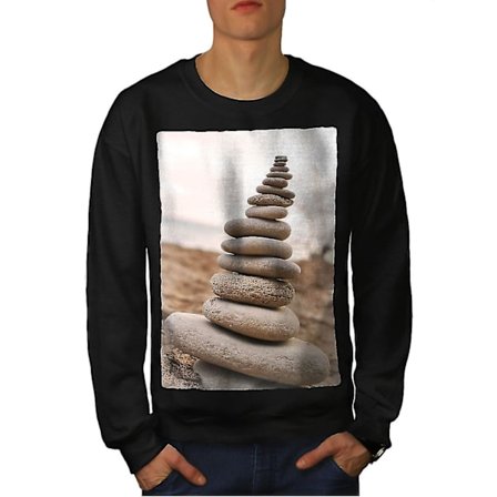 Zen Art Wild Rock Man Sweatshirt
