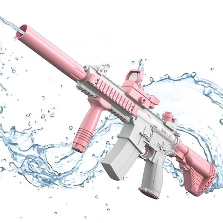 Elektrisk vannpistol for voksne Automatiske sprøytevannpistoler Soaker Squirt Summer Squirt Shooter Pistolleke Svømmebasseng Strandvannleker