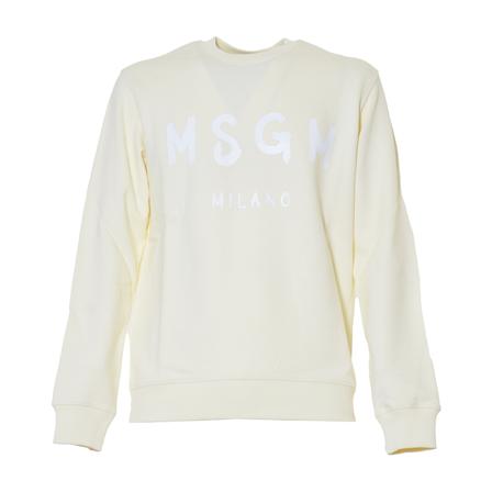Msgm Sweatshirts beige, Herr, Herr, Storlek: M