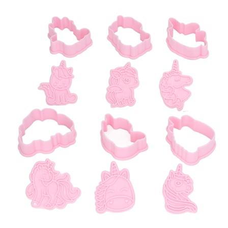 NY Fondant-embosser Enkel å rengjøre DIY-produksjon Fleksibel gjenbrukbar sjokoladestempelsett for baking cupcakes