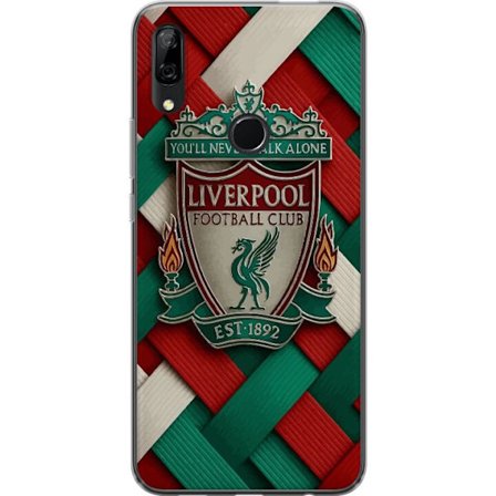 Kompatibelt Mobildeksel til Huawei Huawei P Smart Z Liverpool Football Club-emblem med You'll Never Walk Alone i kraftfull grafisk design for lidenska