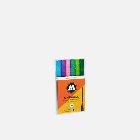 Molotow ONE4ALL 127 HS Basic Set II 6 pz