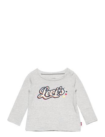 Lvg Ls Graphic Tee Grey Levi's
