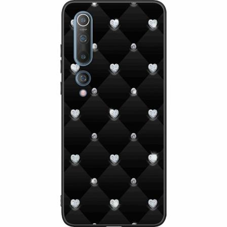 Xiaomi Mi 10 5g Svart Skal Diamant Hjärta
