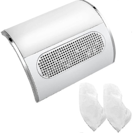 Negle støvsuger 80W Bordmodel Dobbelt Blæser Støvsuger Høj Effekt Negle Støv Støvsuger Negle Maskine