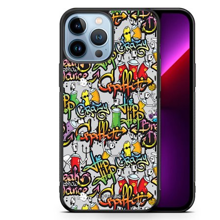 Bjornberry Skal iPhone 13 Pro Max - Graffiti