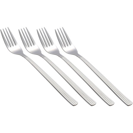 Aida Groovy Matgaffel 4-Pack Mirror | Dukning & Servering > Bestick > Gaffel | Bagaren och Kocken