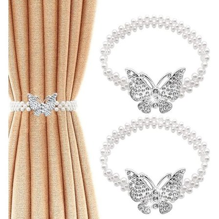 Stk Moderne Gardinbindinger Gardinbindinger Hvid Gardinbindbac C