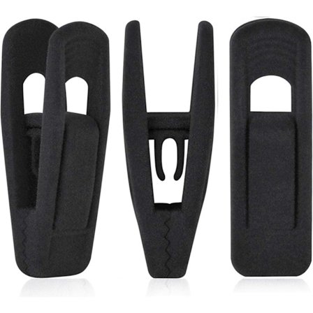 20-pack Sammetshängare Clips, Starka Fingerbyxklämmor