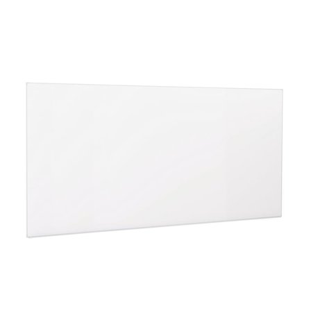Vitreous enamel steel whiteboard DORIS, magnetic, 2505x1205 mm