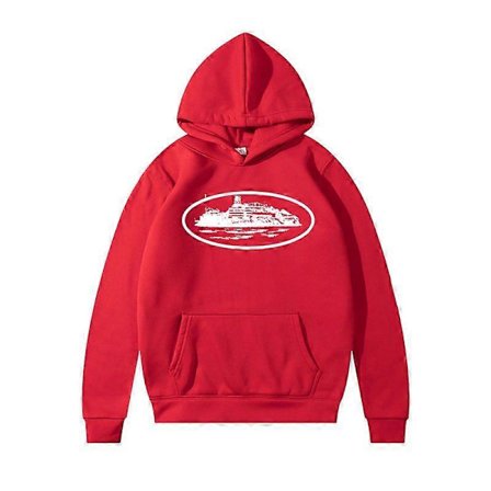 Muoti Corteiz Devil Island -painettu huppari High Street -tyylinen miesten trendikäs huppari