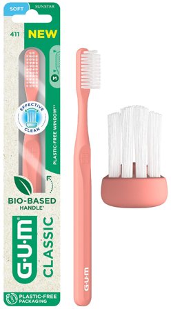 GUM Tandbørste Classic Soft 1 stk, Medicin & Pleje, Tandbørster, Voksentandbørster