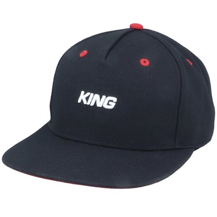 King Apparel - Black snapback Czapka Z Daszkiem - Manor Black Snapback @ Hatstore