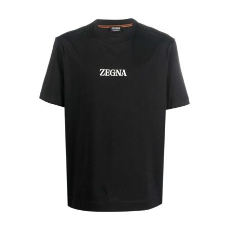 Z Zegna T-Shirts Sort, Herre, Størrelse: M