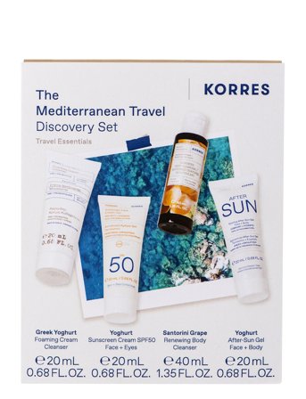 KORRES The Mediterranean Travel Discovery Set - Nude - 4 pcs