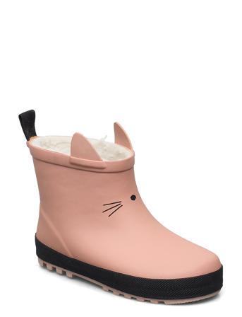 Jesse Thermo Rain Boot Shoes Rubberboots Low Rubberboots Lined Rubberboots Vaaleanpunainen Liewood