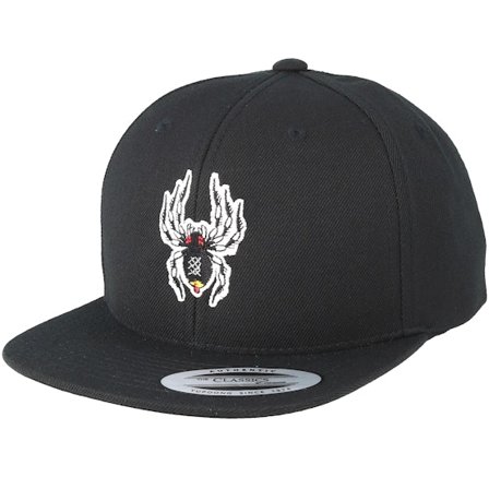 Kiddo Cap - Černá snapback Kšiltovka - Kids Spider Black Snapback @ Hatstore