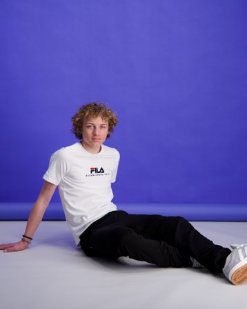 Fila LOHBERG logo tee Weiß T-Shirts Jungen - Kids Brand Store