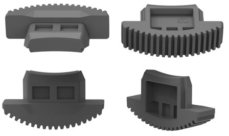 W.steps WTB GS 62 Sklisikring 4-pakk, Stiger & stillaser