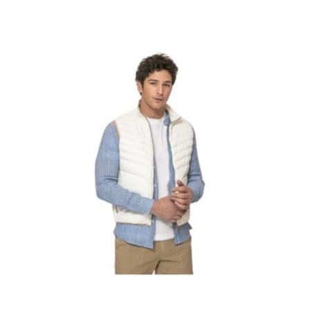Brunello Cucinelli, Sleeveless down jacket Beige, Heren, Maat:L